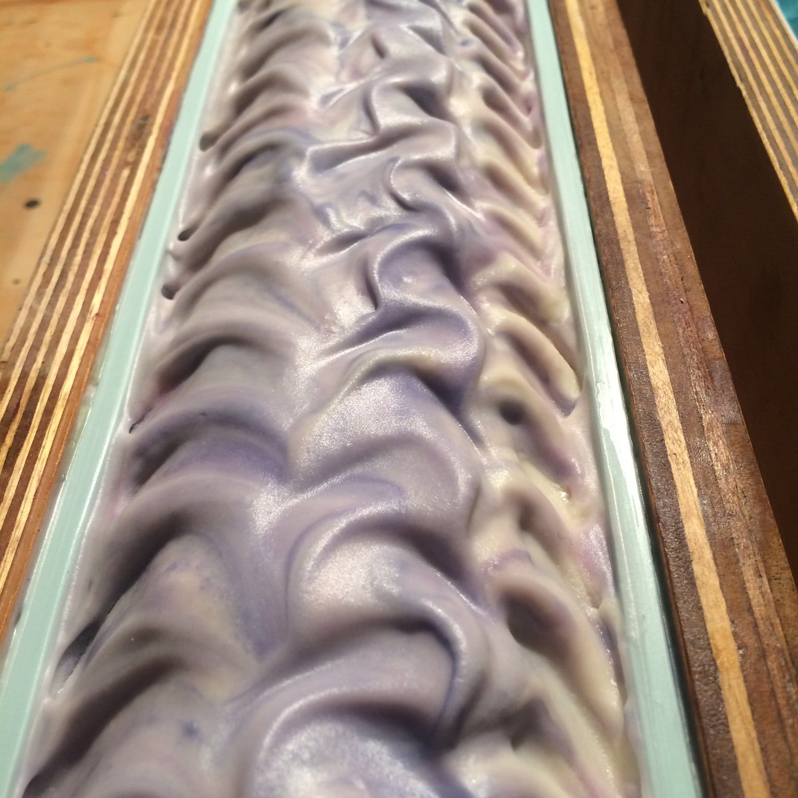 Luscious Lavender in the Mould