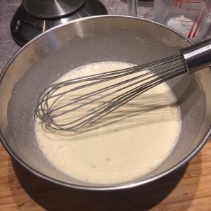 Milk & flour combined