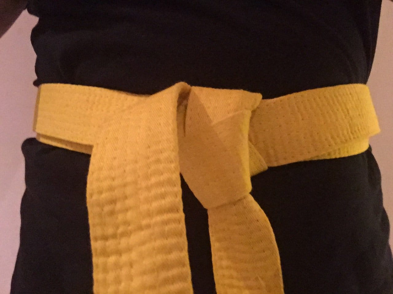 Kickboxing Yellow Belt