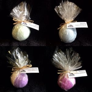 Bathbombs, all wrapped up