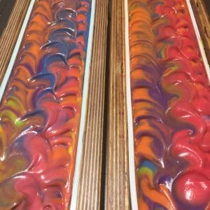 Tutti Frutti in the mould