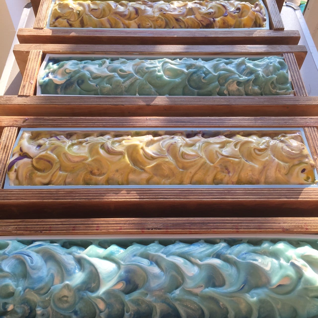 Serenity & Botanica in the mould