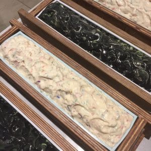 Clarity & Lemon Verbena Confetti in the mould