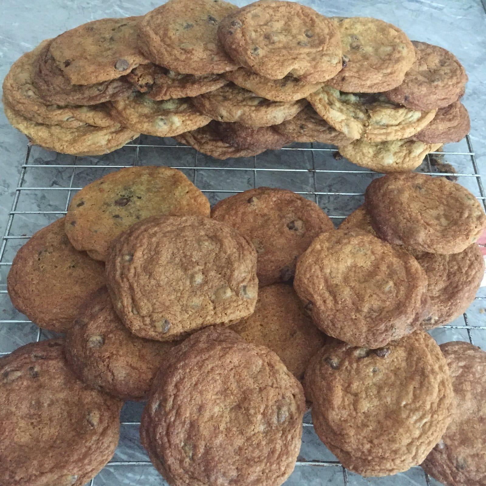 Homemade Choc Chip Cookies