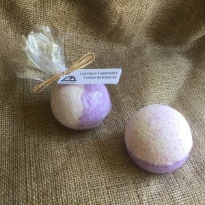 Luscious Lavender Luxury Bath Bomb