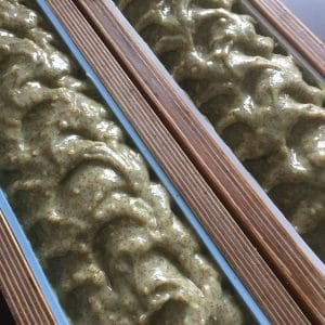 Super Scrubby Peppermint in the Mould