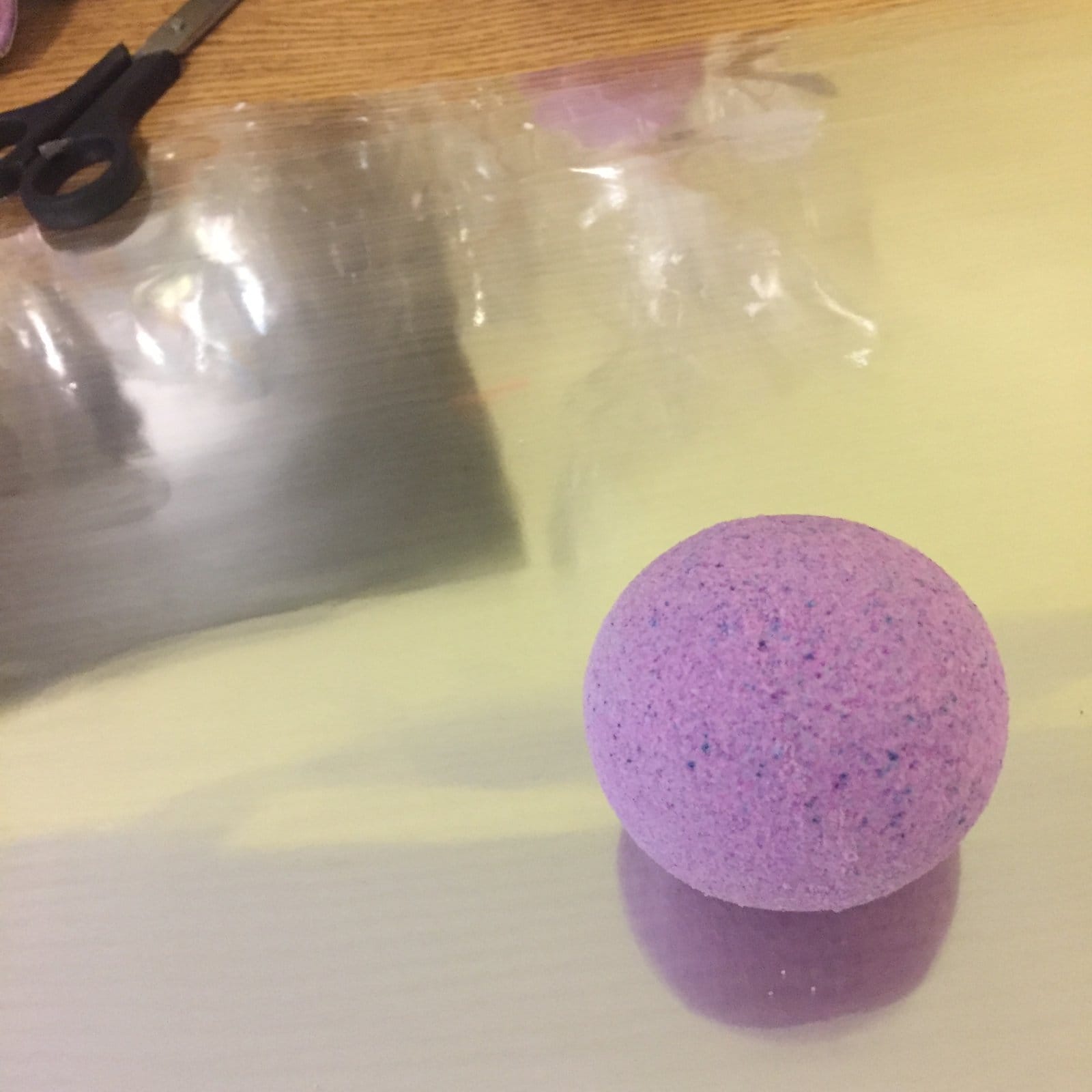 Wrapping Bath Bombs