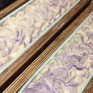 Luscious Lavender in the mould