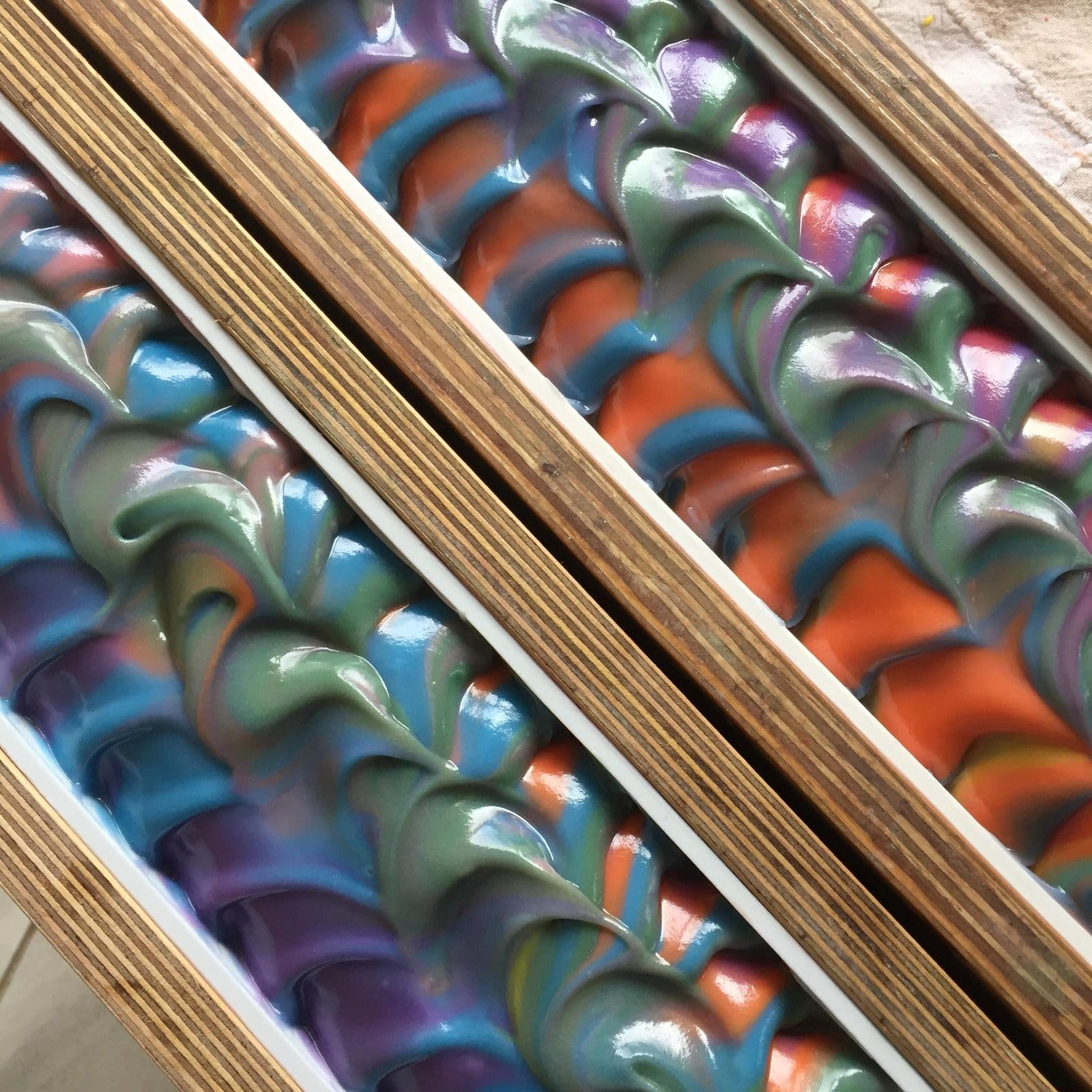 Tutti Frutti in the mould