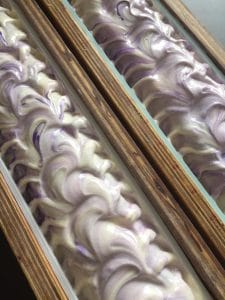 Luscious Lavender in the mould