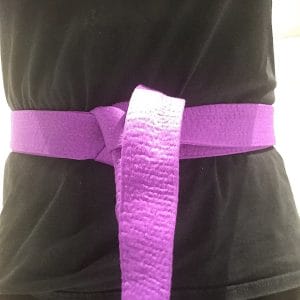 Kickboxing Purple Belt