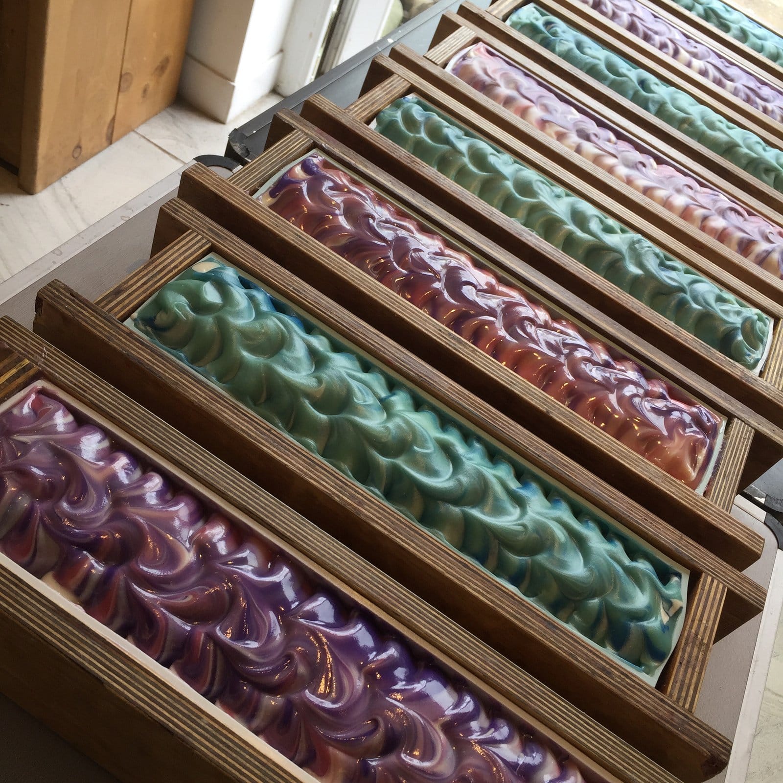 8 loaves / 120 bars of handmade soap