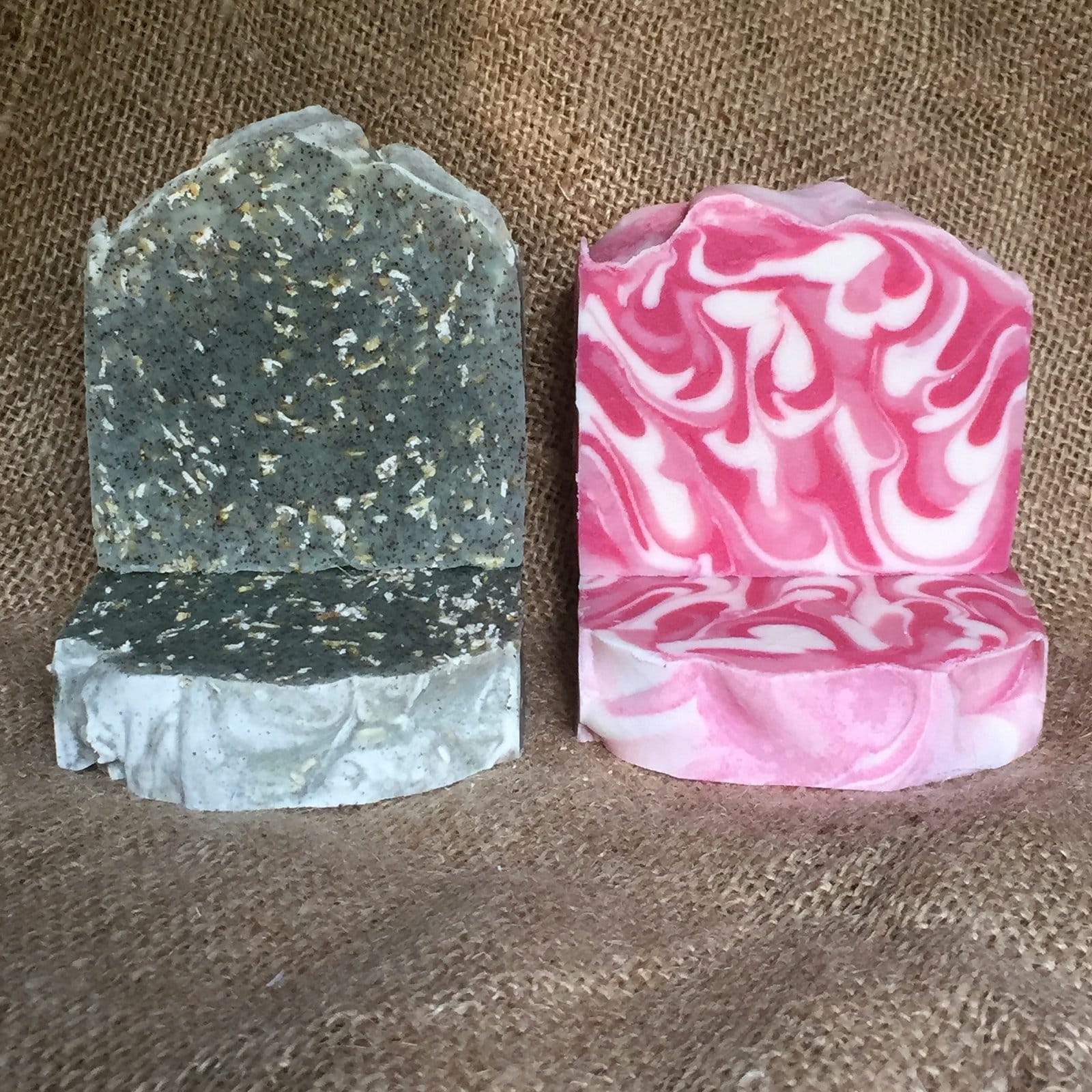 Scrubby Peppermint & Welsh rose, just cut