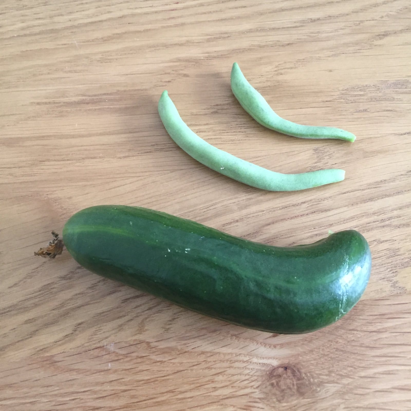 Cucumber & beans