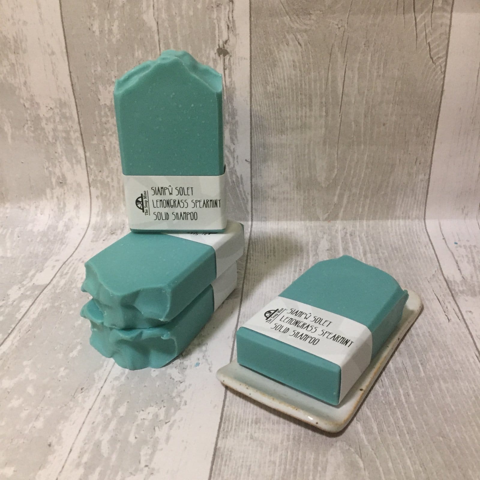 Lemongrass & Spearmint Solid Shampoo