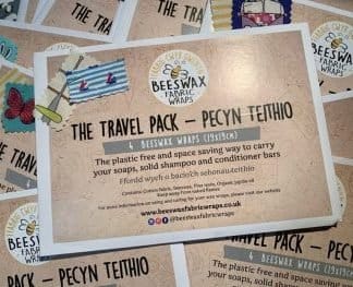 Beeswax Travel Wraps for Toiletries