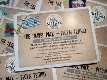 Beeswax Travel Wraps for Toiletries