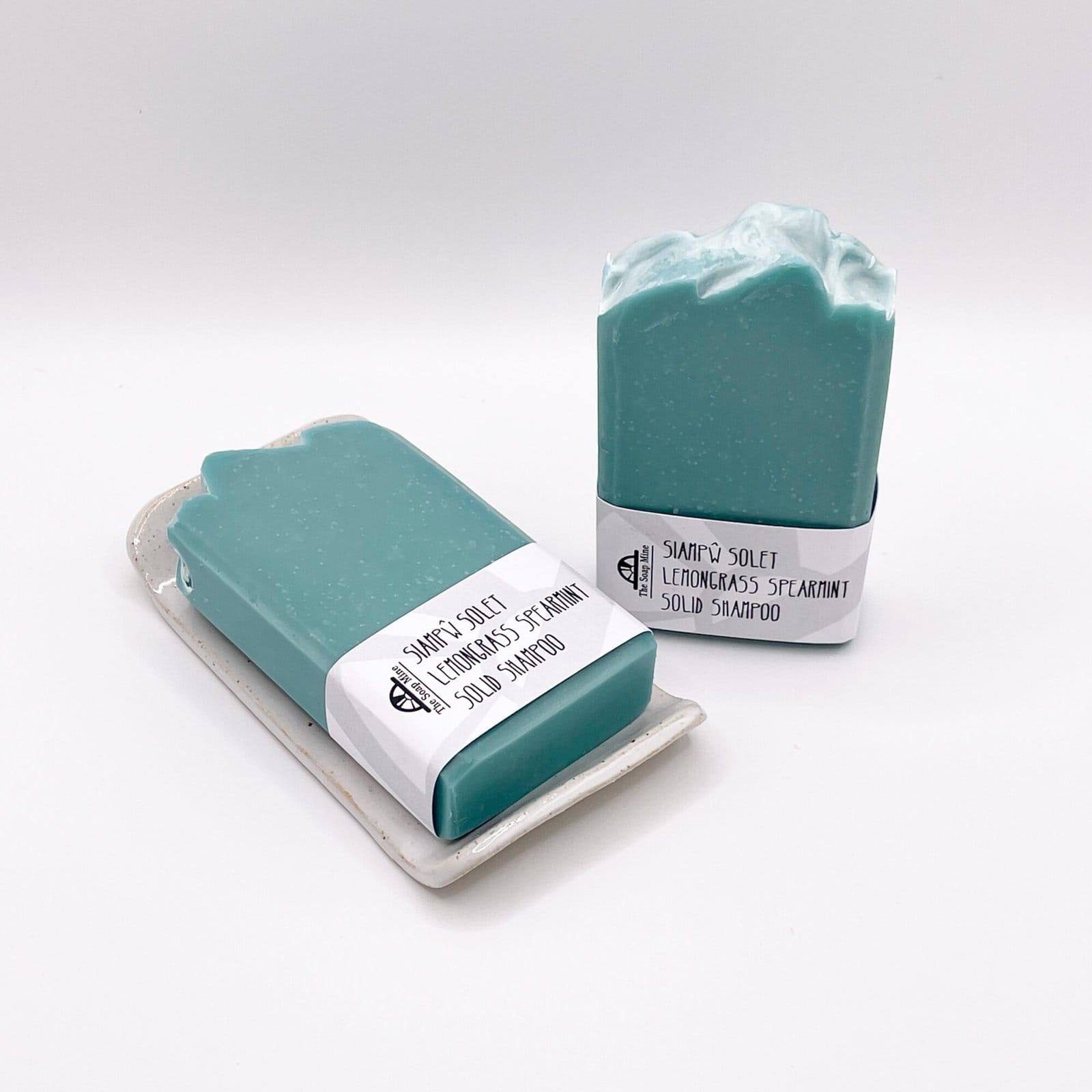 Lemongrass & Spearmint Solid Shampoo