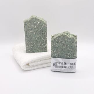 Peppermint Scrub Handmade Soap