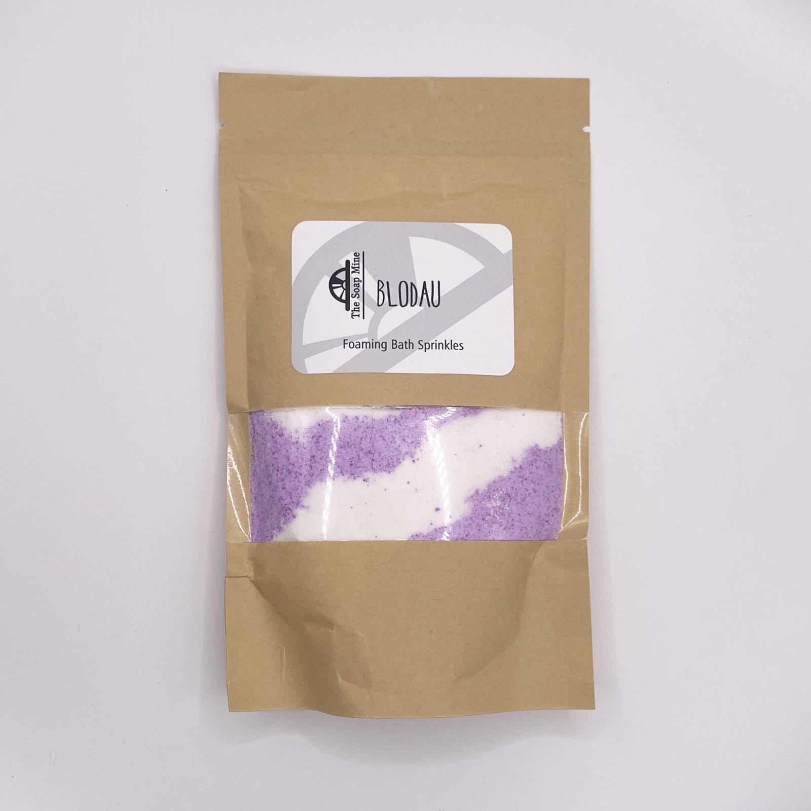 Blodau (Flowers) Bath Sprinkles in a resealable bag