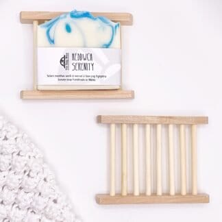 Hemu wood soap stand