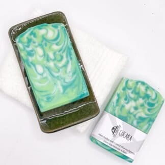 Two bars of Cucura handmade soap