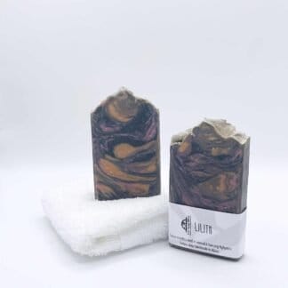 Two bars of Lilith handmade soap