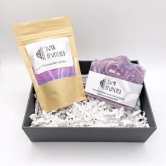 Bewitched gift set comprising one handmade Bewitched soap and a 100g bag of Foaming Bath Sprinkles