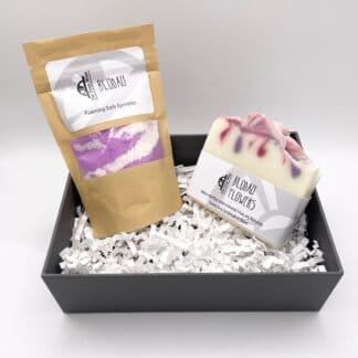 One Bar of Blodau Soap and pack of Blodau Sprinkles